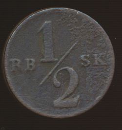 Mønter 1838