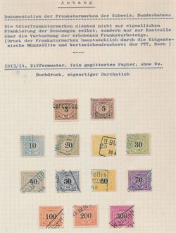 Schweiz 1913-59