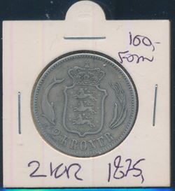 Mønter 1875