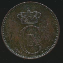 Mønter 1906