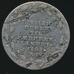 Mønter 1808