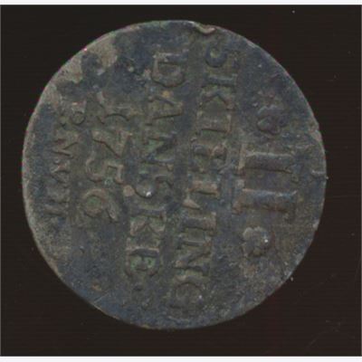 Mønter 1756