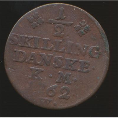 Mønter 1762