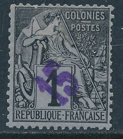 French Colonies 1890/91