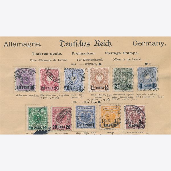 German Colonies 1884-91