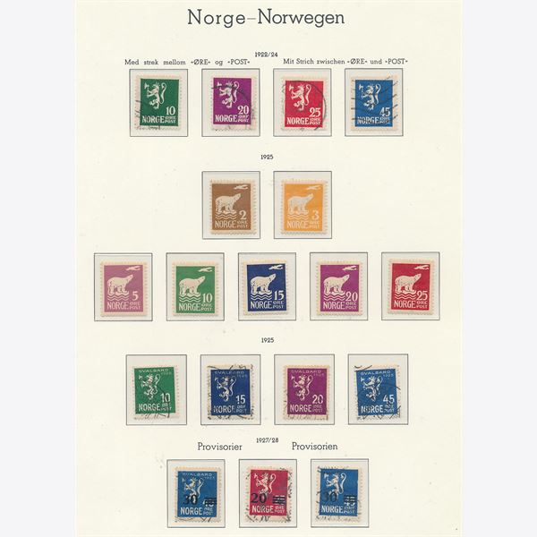 Norge 1922-1927