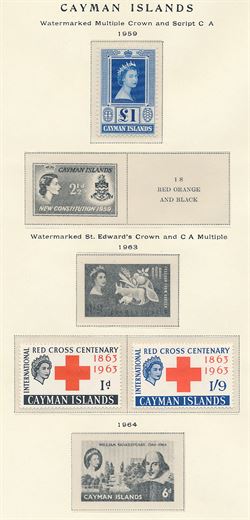 Engelske Kolonier 1937-62