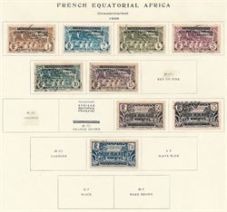 Franske Kolonier 1936-52