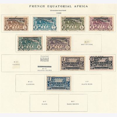 French Colonies 1936-52