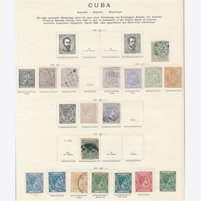 Spanske kolonier 1874-1917