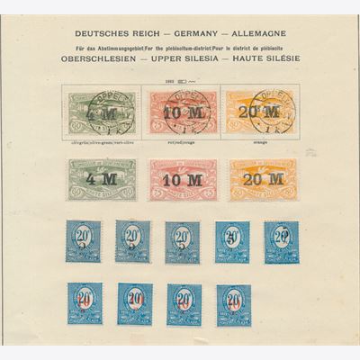 Tyske afstemplingsområder 1920
