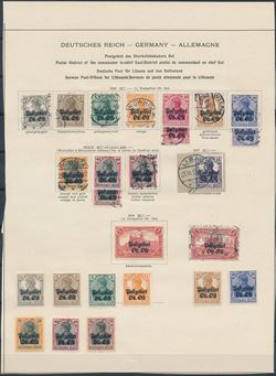 Tysk besætt. 1914/18 1916-18