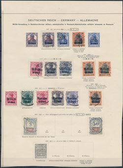 Tysk besætt. 1914/18 1916-18