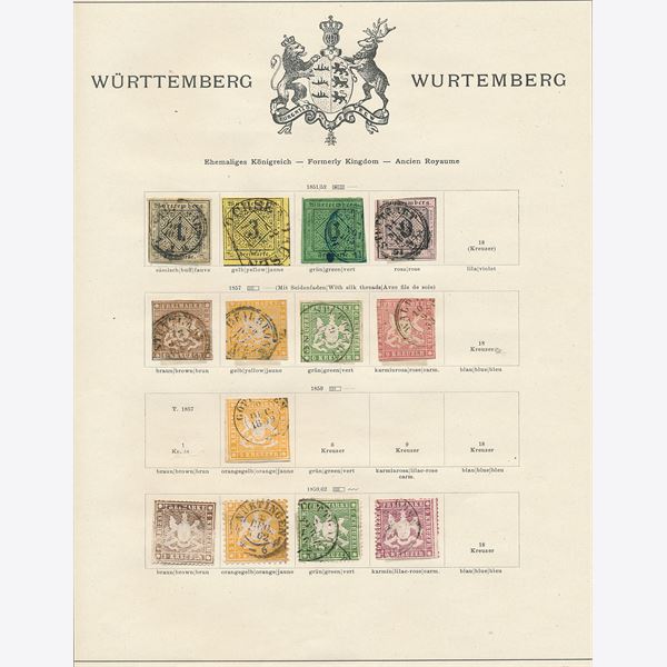 German States 1851-1923
