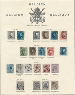 Belgien 1849-1923
