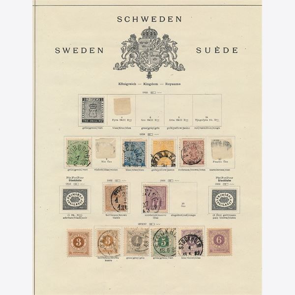 Sweden 1858-1924