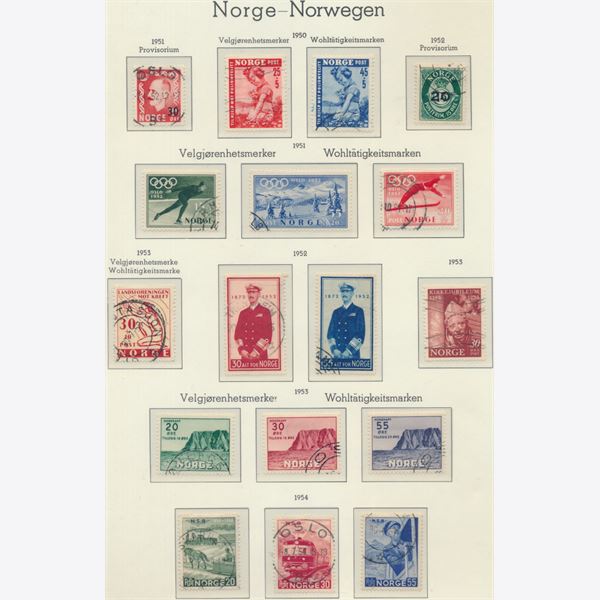 Norge 1950-54