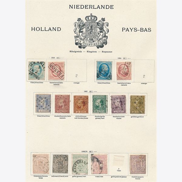 Netherlands 1852-21