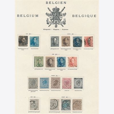 Belgium 1849-1922