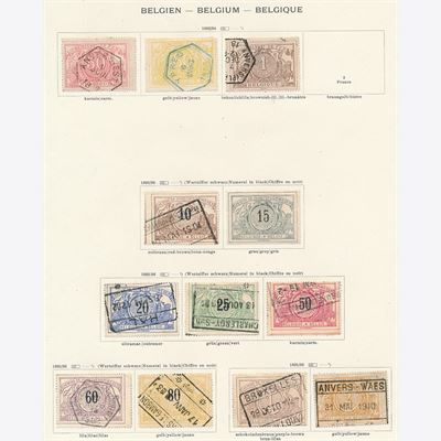 Belgien 1849-1922