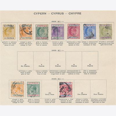 Cyprus 1880-1913