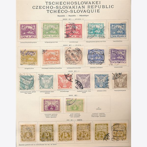 Tjekkoslovakiet 1918-21