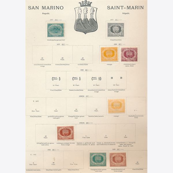San Marino 1877-1922