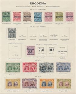Engelske Kolonier 1909-10