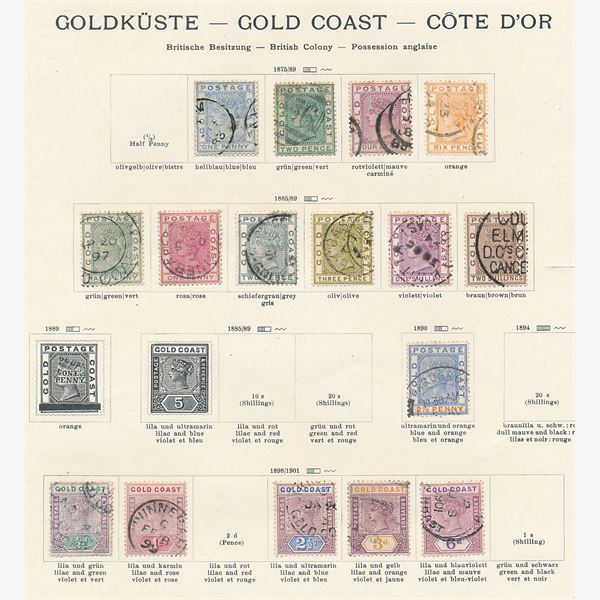 Engelske Kolonier 1875-1921