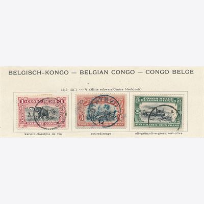 Belgiske Kolonier 1886-1910