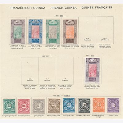 Franske Kolonier 1893-1916