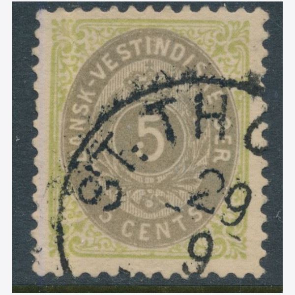 Danish West Indies 1896