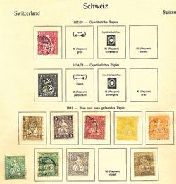 Schweiz 1850-1962
