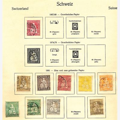 Schweiz 1850-1962